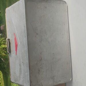 🧊 VINTAGE ALUMINUM ICE CHEST COOLER  BEER OPENER THERMASTER Poloron  PLVC